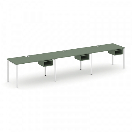 Бенч-система на 3 места с подвесными тумбами Concept CN.ORS-124