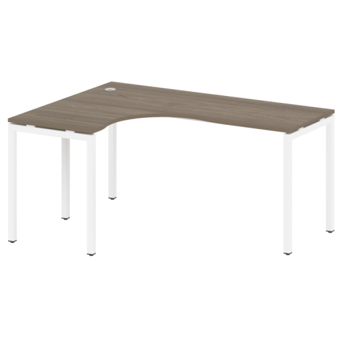 Стол криволинейный левый на П-обр. м/к Metal System Quattro 40БП.СА-4 (L) Стол криволинейный левый на П-обр. м/к Metal System Quattro 40БП.СА-4 (L)