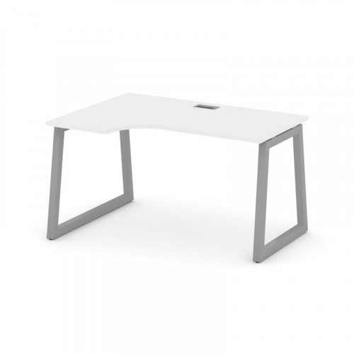 Style Project Стол рабочий эргоном. SN-5T1.SPA-021(L) Акация Лорка/Металл Антрацит/Заглушка Пластик фото 16