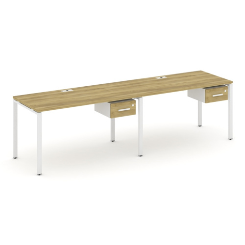 Бенч-система на 2 места с подвесными тумбами Concept CN.ORS-111 фото 11