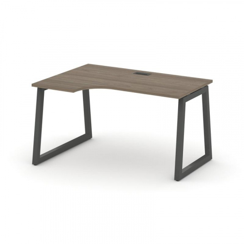 Style Project Стол рабочий эргоном. SN-5T1.SPA-021(L) Акация Лорка/Металл Антрацит/Заглушка Пластик фото 25