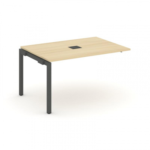 Style Project Проходной наб. элем. перег. стола SN-5P.NSPRG-001 Дуб Наварра/Металл Черный 980*980*75 фото 23