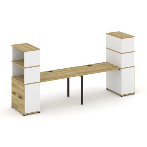 Бенч-система с опорными распашными шкафами Concept CN.ORS-230 фото 6