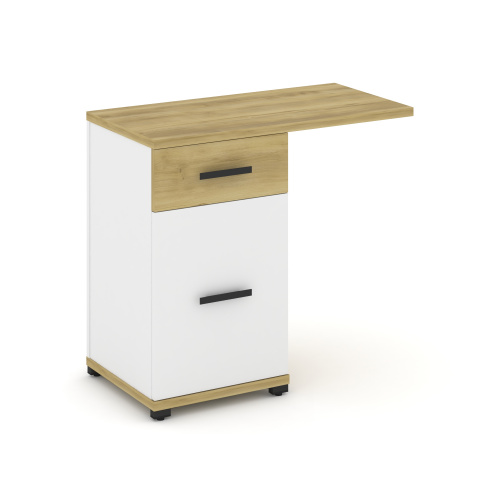 Тумба приставная с 1 ящиком Concept CN.TUS-003 W фото 6