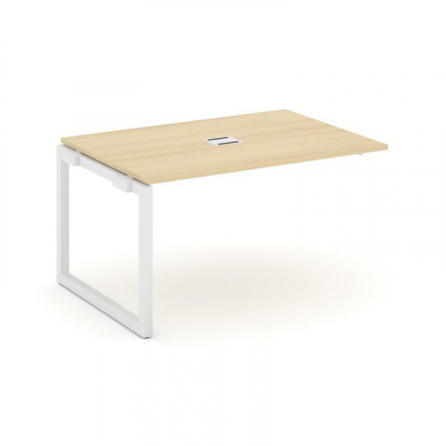 Style Project Проходной наб. элем. перег. стола SN-5O.NSPRG-002 Белый/Металл Белый 1180*980*750 фото 2