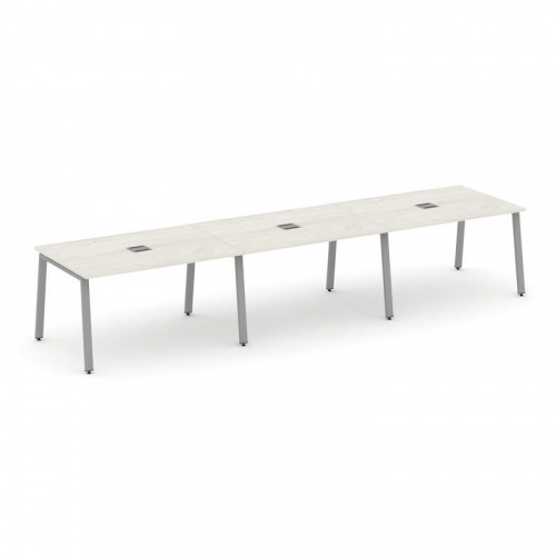 Style Project Стол переговорный SN-6A.SPRG-021 Белый/Металл Антрацит 2940*980*750 фото 6