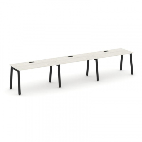 Style Project Рабочая станция 1 сторон. SN-5A.ORS-051 Акация Лорка/Металл Белый 2940*800*750