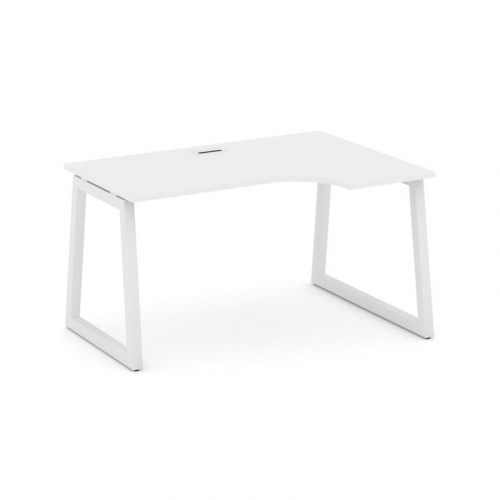 Style Project Стол рабочий эргоном. SN-5T1.SPA-021(R) Акация Лорка/Металл Антрацит/Заглушка Пластик фото 17