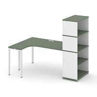 Стол эргономичный с опорным стеллажом Concept CN.SA-208(L)