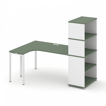 Стол эргономичный с опорным стеллажом Concept CN.SA-208(L)
