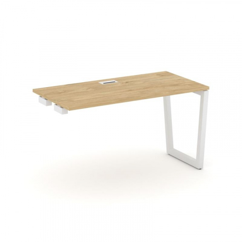 Style Project Стол-приставка к опор. элем. SN-5T2.OPRS-011 Акация Лорка/Металл Антрацит/Заглушка Пла фото 3