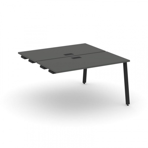 Style Project Стол-приставка к опор. элем. SN-6A.DPRS-024 Антрацит/Металл Белый 1580*1632*750 фото 4