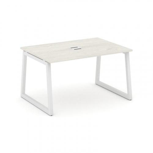 Style Project Стол переговорный SN-5T1.SPRG-003 Акация Лорка/Металл Антрацит/Заглушка Металл Антраци фото 14