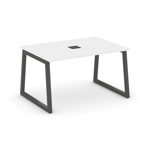 Style Project Стол переговорный SN-5T1.SPRG-003 Акация Лорка/Металл Антрацит/Заглушка Металл Антраци фото 26