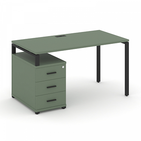 Стол письменный с опорной тумбой Concept CN.SP-302