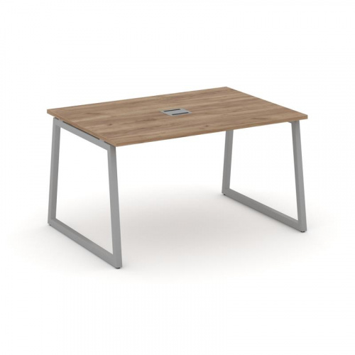 Style Project Стол переговорный SN-4T1.SPRG-001 Акация Лорка/Металл Антрацит/Заглушка Металл Антраци фото 10