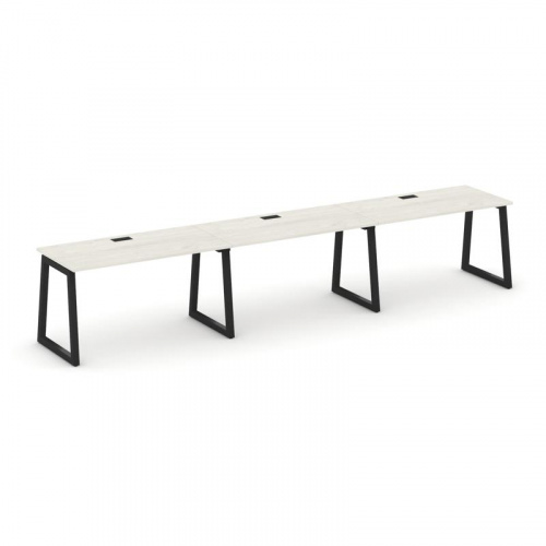 Style Project Рабочая станция 1 сторон. SN-5T1.ORS-041 Акация Лорка/Металл Антрацит/Заглушка Пластик фото 8