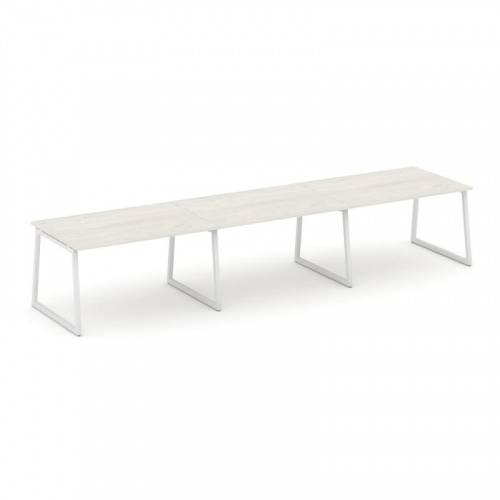 Style Project Стол переговорный SN-4T1.SPRG-022.3 Акация Лорка/Металл Антрацит 3540*980*750 фото 13