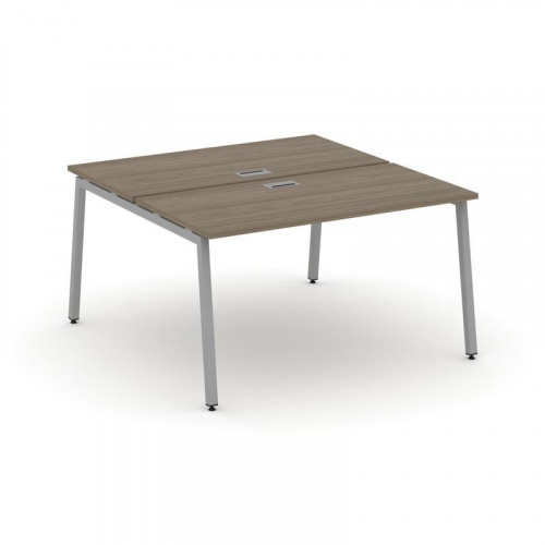 Style Project Рабочая станция 2-х сторон. SN-4A.DRS-021 Дуб Наварра/Металл Белый 980*1632*750 фото 10