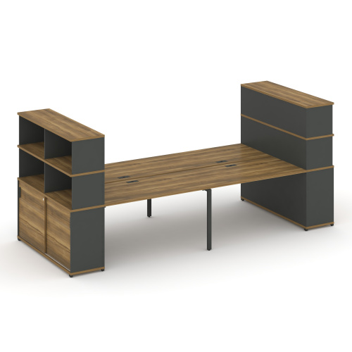 Бенч-система с опорными шкафами-купе Concept CN.DRS-288
