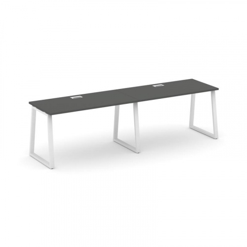 Style Project Рабочая станция 1 сторон. SN-6T1.ORS-011 Акация Лорка/Металл Антрацит/Заглушка Пластик фото 19