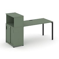Стол офисный с опорным шкафом-купе Concept CN.SP-238