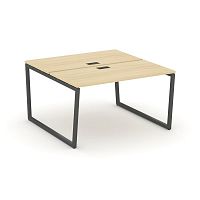 Style Project Рабочая станция 2-х сторон. SN-4T2.DRS-022 Акация Лорка/Металл Антрацит/Заглушка Пласт