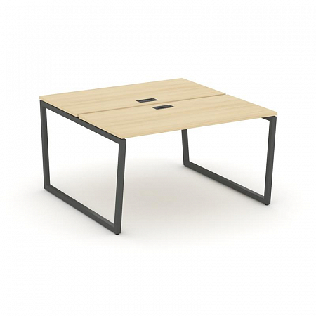 Style Project Рабочая станция 2-х сторон. SN-4T2.DRS-024 Акация Лорка/Металл Антрацит/Заглушка Пласт