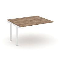 Style Project Проходной наб. элем. перег. стола SN-6P.NSPRG-033.3 Дуб Табак/Металл Белый 1380*1180*7