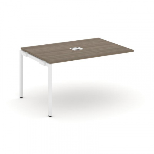 Style Project Проходной наб. элем. перег. стола SN-4P.NSPRG-002 Белый/Металл Серый 1180*980*750 фото 11