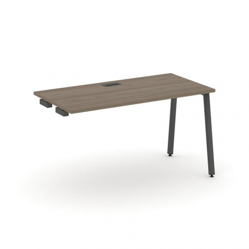 Style Project Стол-приставка к опор. элем. SN-4A.OPRS-002 Дуб Наварра/Металл Антрацит 1180*600*750 фото 18