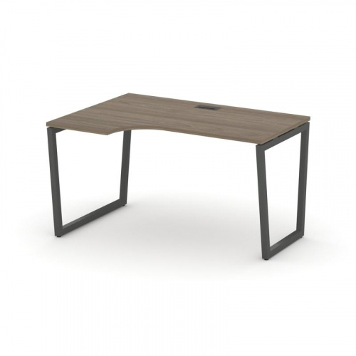 Style Project Стол рабочий эргоном. SN-4T2.SPA-021(L) Акация Лорка/Металл Антрацит/Заглушка Пластик фото 25
