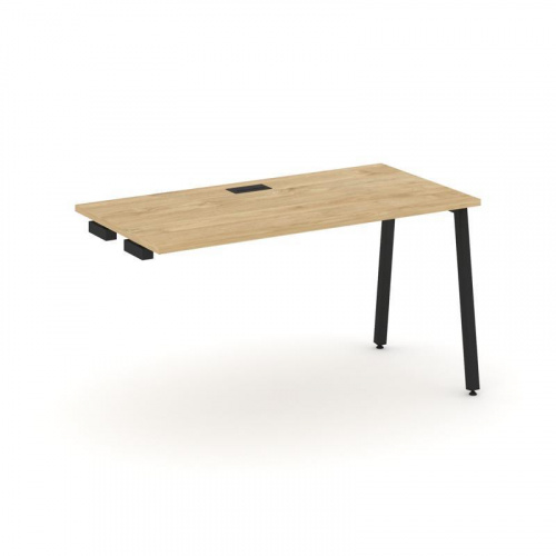 Style Project Стол-приставка к опор. элем. SN-4A.OPRS-002 Дуб Наварра/Металл Антрацит 1180*600*750 фото 11