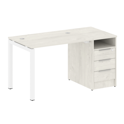 Бенч-система с тумбой на П-обр. м/к Metal System Quattro 50БП.РС-СТП-1.1 фото 4