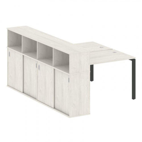 Бенч-система с шкафом-купе на П-обр. м/к Metal System БП.РС-СШК-4.2 фото 13