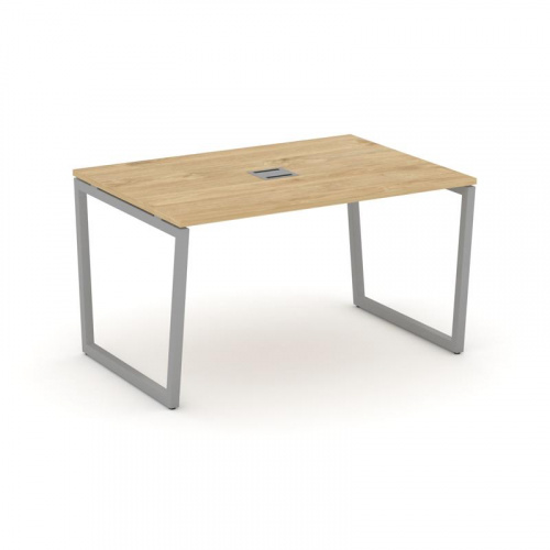 Style Project Стол переговорный SN-4T2.SPRG-001 Акация Лорка/Металл Антрацит/Заглушка Металл Антраци фото 2