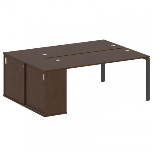 Бенч-система с шкафом-купе на П-обр. м/к Metal System БП.РС-СШК-1.4 фото 5