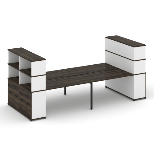 Бенч-система с опорными распашными шкафами Concept CN.DRS-275 фото 9