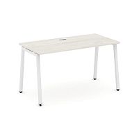 Style Project Стол письменный SN-4A.SP-021 Дуб Наварра/Металл Белый 980*800*750