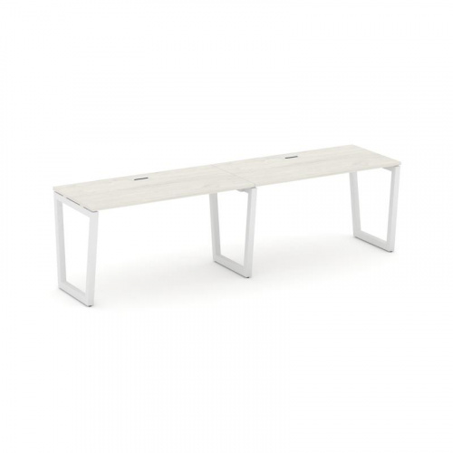 Style Project Рабочая станция 1 сторон. SN-5T2.ORS-013 Акация Лорка/Металл Антрацит/Заглушка Пластик фото 13