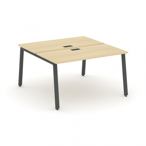 Style Project Рабочая станция 2-х сторон. SN-6A.DRS-001 Акация Лорка/Металл Белый 980*1232*750 фото 23