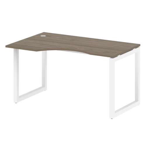 Стол криволинейный левый на О-обр. м/к Metal System Quattro 50БО.СА-2 (L) фото 3 Стол криволинейный левый на О-обр. м/к Metal System Quattro 50БО.СА-2 (L) фото 3