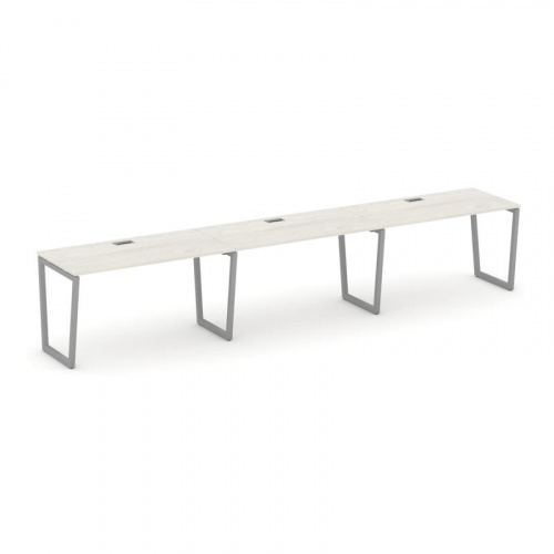 Style Project Рабочая станция 1 сторон. SN-4T2.ORS-054 Акация Лорка/Металл Антрацит/Заглушка Пластик фото 11