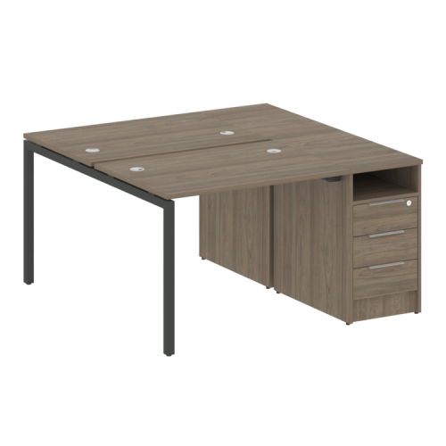 Бенч-система с тумбой на П-обр. м/к Metal System Quattro 40БП.РС-СТП-2.1 фото 3