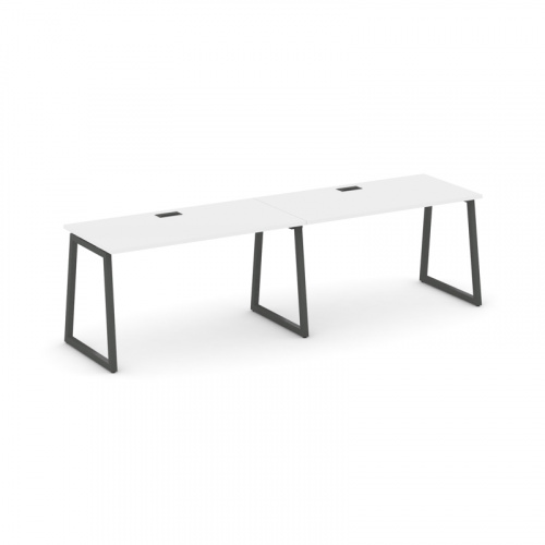 Style Project Рабочая станция 1 сторон. SN-4T1.ORS-003 Акация Лорка/Металл Антрацит/Заглушка Пластик фото 13