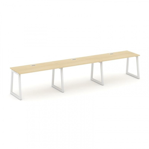 Style Project Рабочая станция 1 сторон. SN-5T1.ORS-041 Акация Лорка/Металл Антрацит/Заглушка Пластик фото 21