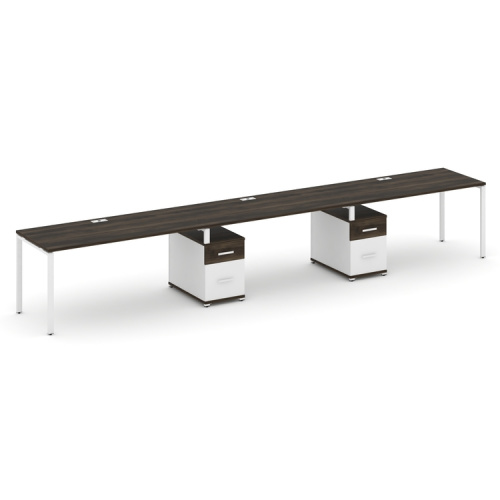 Бенч-система на 3 места с 2 опорными тумбами Concept CN.ORS-340 фото 10