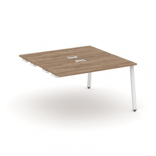 Style Project Стол-приставка к опор. элем. SN-6A.DPRS-024 Антрацит/Металл Белый 1580*1632*750 фото 17