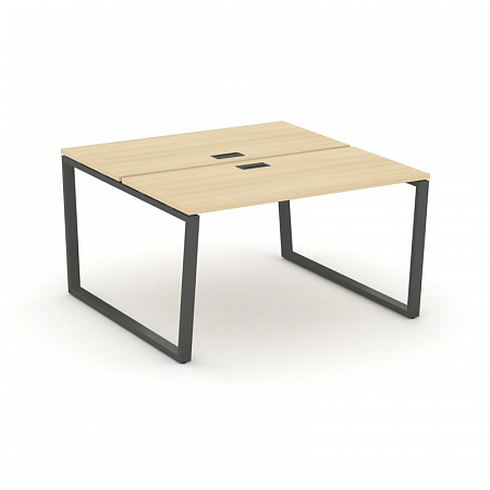 Style Project Рабочая станция 2-х сторон. SN-6T2.DRS-014 Акация Лорка/Металл Антрацит/Заглушка Пласт