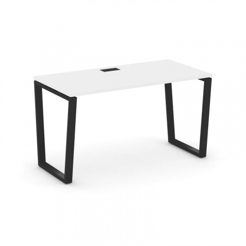 Style Project Стол письменный SN-6T2.SP-024 Акация Лорка/Металл Антрацит/Заглушка Пластик Черный 158 фото 4